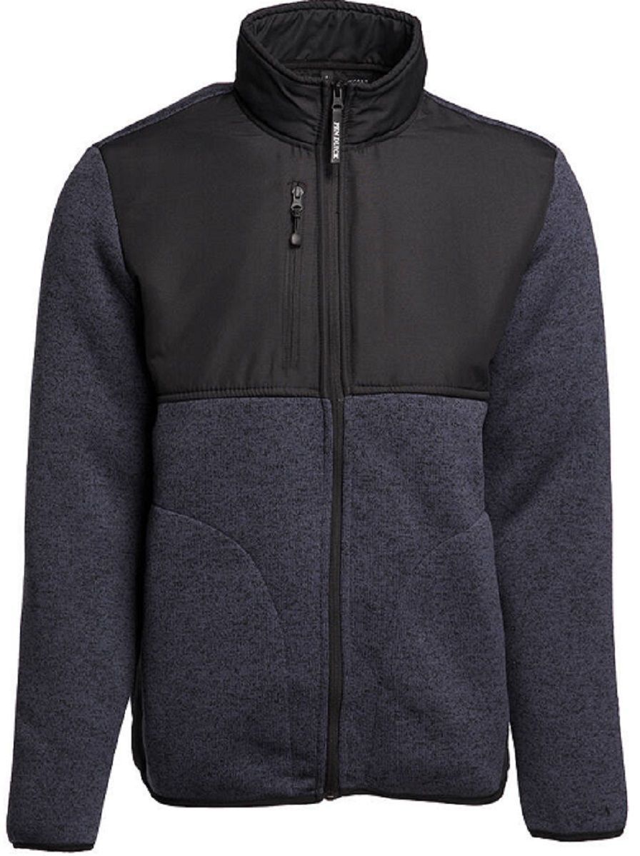 veste-en-polaire-homme-627qcq-1.jpg Veste polaire épaisse Homme Pen Duick PK415 bleu marine – Image 1