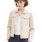 Veste Beige Jean Femme TOM TAILOR Casual Sénas