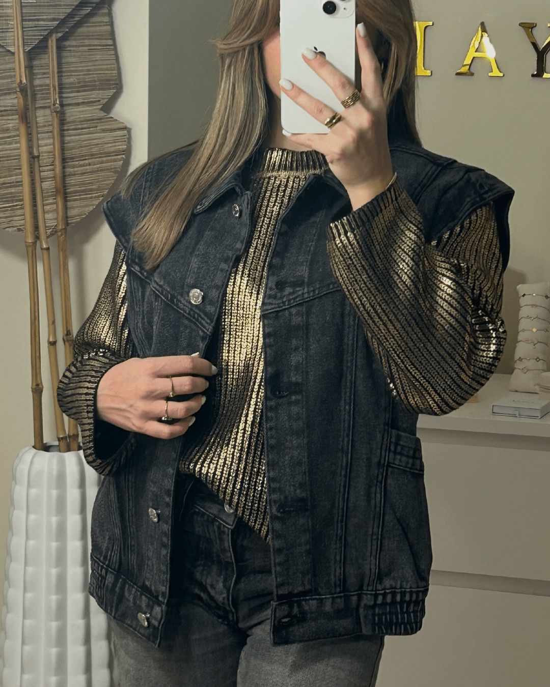 veste-femme-jean-945sim.png veste en jean noire femme – Image 1