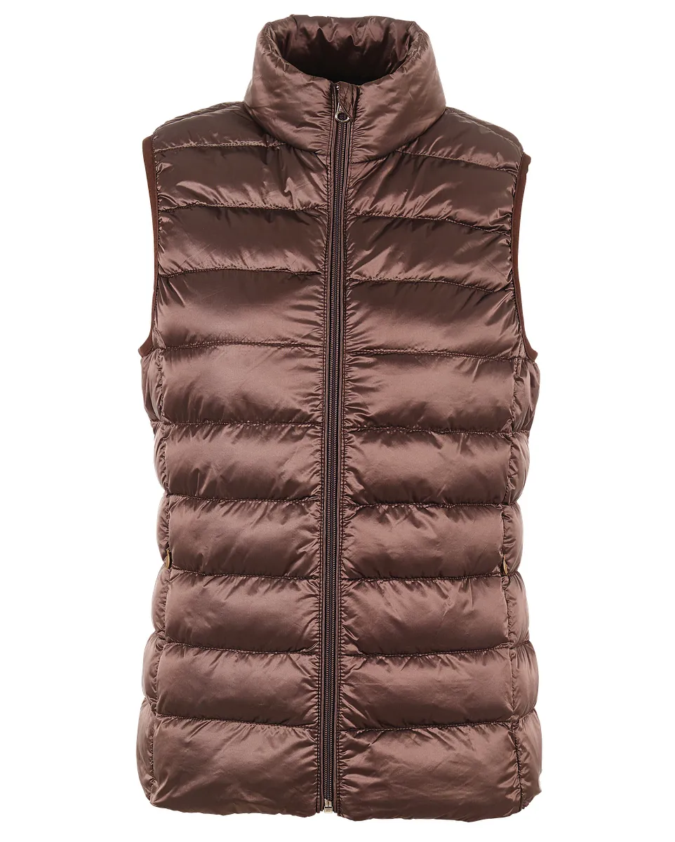 veste-femme-sans-manche-701wjd.webp Veste sans manche Femme Deeluxe MILLIE Marron Sport 2000 Ref 03V SMU 603W 56TAU – Image 1