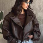 Veste en cuir végétalien Gertrude