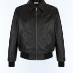 Blouson Cuir Noir Homme Fursac M3GRED GL01 B020