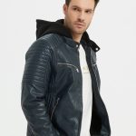 Blouson marine Homme MATTIA ｜Kymaxx