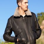 ANCHORAGE blouson aviateur Cuir Homme Fabrication Française Made in France