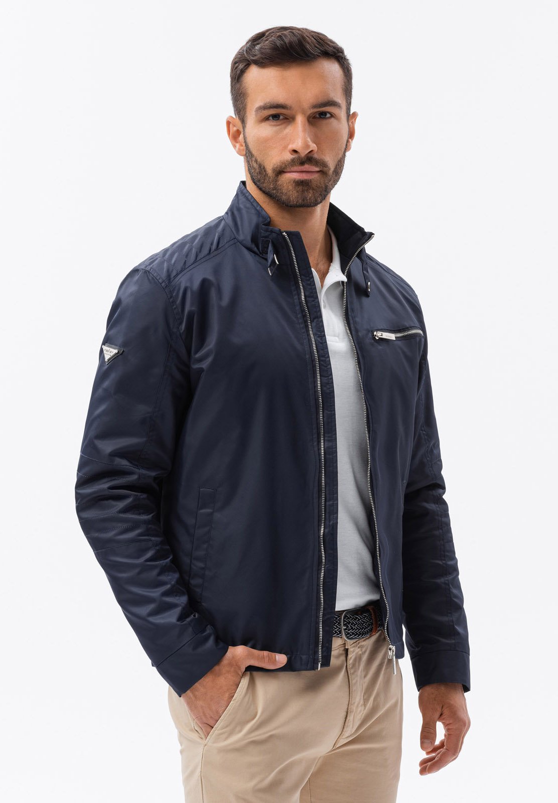 veste-homme-mi-saison-077dxj-1.jpg Ombre Veste mi saison navy/bleu marine ZALANDO.FR – Image 1