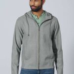 Veste de mi saison Chanvre Homme