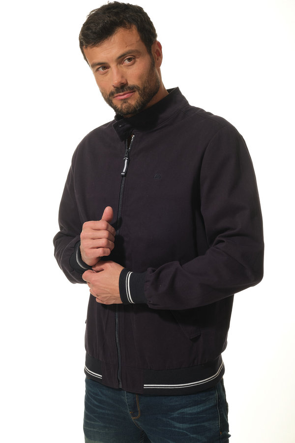 veste-homme-mi-saison-709esq-1.jpg Veste de mi saison en coton JAMES pour Homme Hublot Mode Marine Nice – Image 1