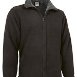 Veste polaire zippée Homme REF SIBERIAN noir