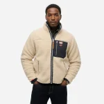 Veste polaire homme Vintage Retro Full Zip Fleece SUPERDRY