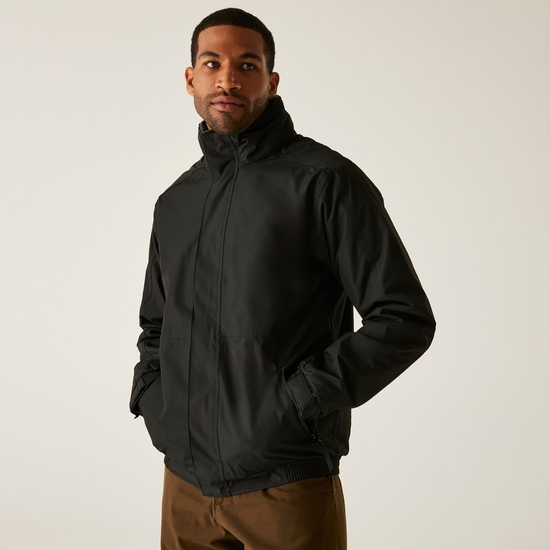 veste-homme-polaire-763lbl-1.jpg Blouson doublée polaire imperméable et respirante Homme DOVER | Noir – Image 1