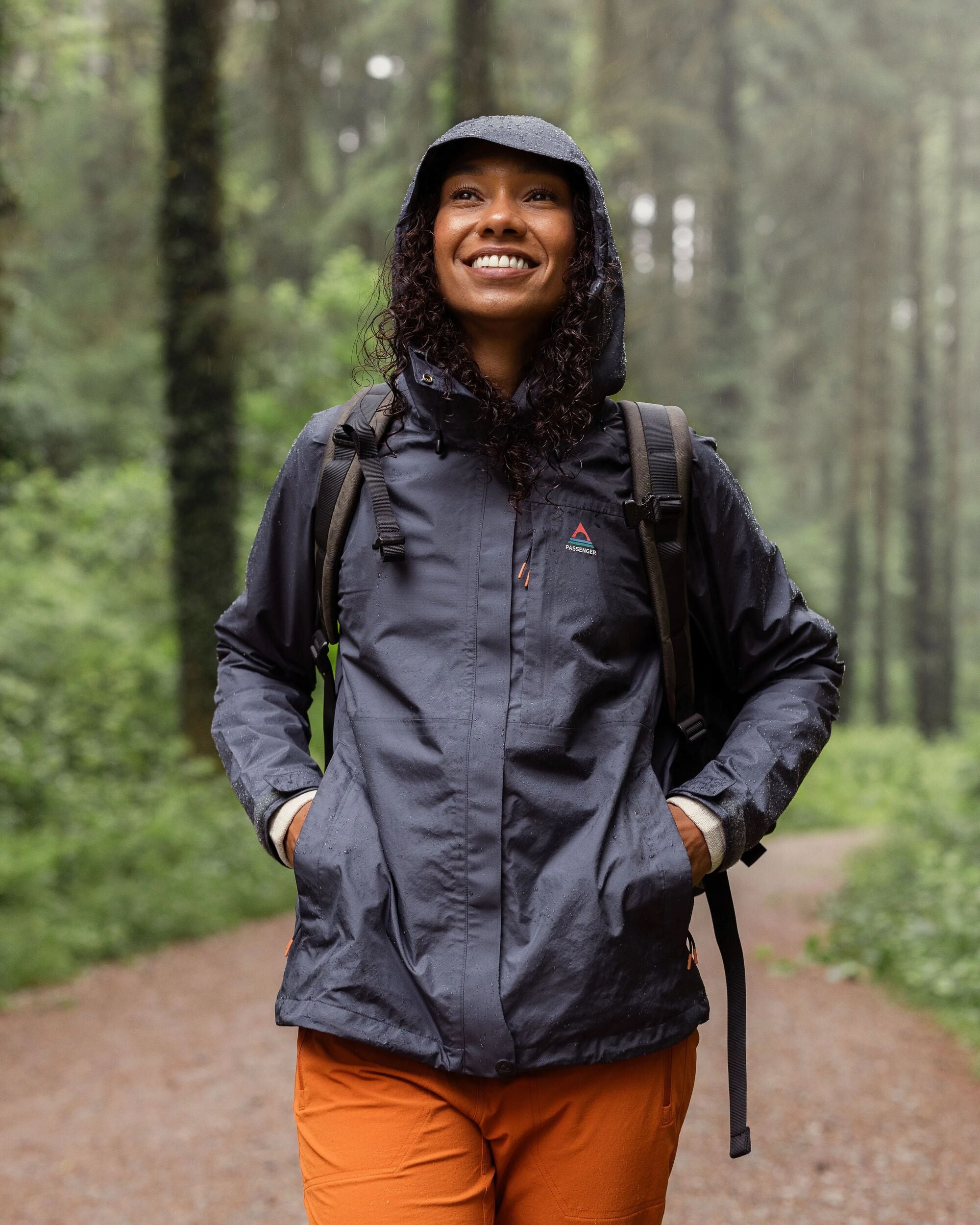 veste-impermeable-femme-268wfb.jpg Veste imperméable Trailscape pour femme Anthracite XS – Image 1