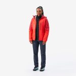 Veste imperméable d'alpinisme femme alpinism light rouge | Decathlon