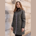 Parka imperméable fourrée femme