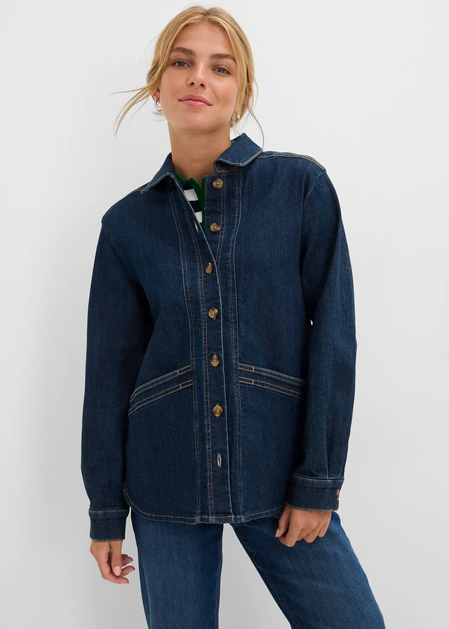 veste-jean-femme-579cjw.webp Vestes en jean pour femme en ligne | bonprix – Image 1