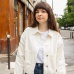 Veste denim Melissa écru 32