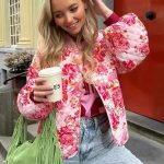 Veste matelassée Pink Atelier Matelassé