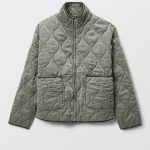 Veste matelassée poches plaquées VERT FONCE pour femme MONOPRIX