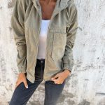 Veste Velours Côtelé Femme Mi Saison Légère et Chic