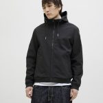 Veste mi saison mate zippée à capuche Homme JACK & JONES à prix