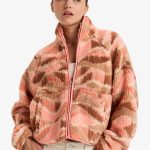 Blurry Cloud Veste polaire zippée Rose Femme | Roxy