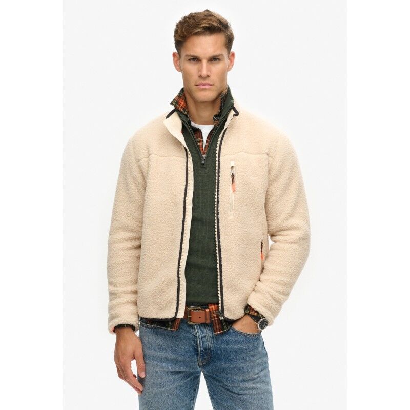 veste-polaire-homme-397wlh-1.jpg Superdry Outdoor Sherpa Fleece jacket Polaire homme | Hardloop – Image 1