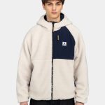 Wolfe Polaire à capuche réversible Beige Homme | Element
