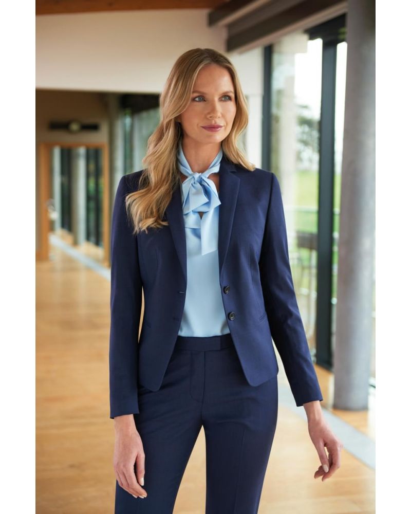 veste-pour-femme-530gun-1.jpg BIGAND CONFECTION / Veste de tailleur coupe slim pour femme – Image 1