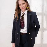Veste croisée Boston Bleu Marine 34