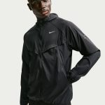 Veste de running déperlante anti UV Nike Stride pour homme Midnight Navy/Midnight Navy