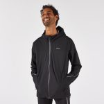 Veste imperméable running trail Homme, KIPRUN Run 500 noir | Kiprun