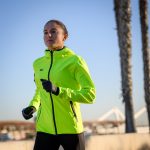 Veste technique d'entraînement unisexe SOFTSHELL Jaune