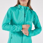 Veste running imperméable Femme, Kiprun Run Rain 900 verte | Kiprun