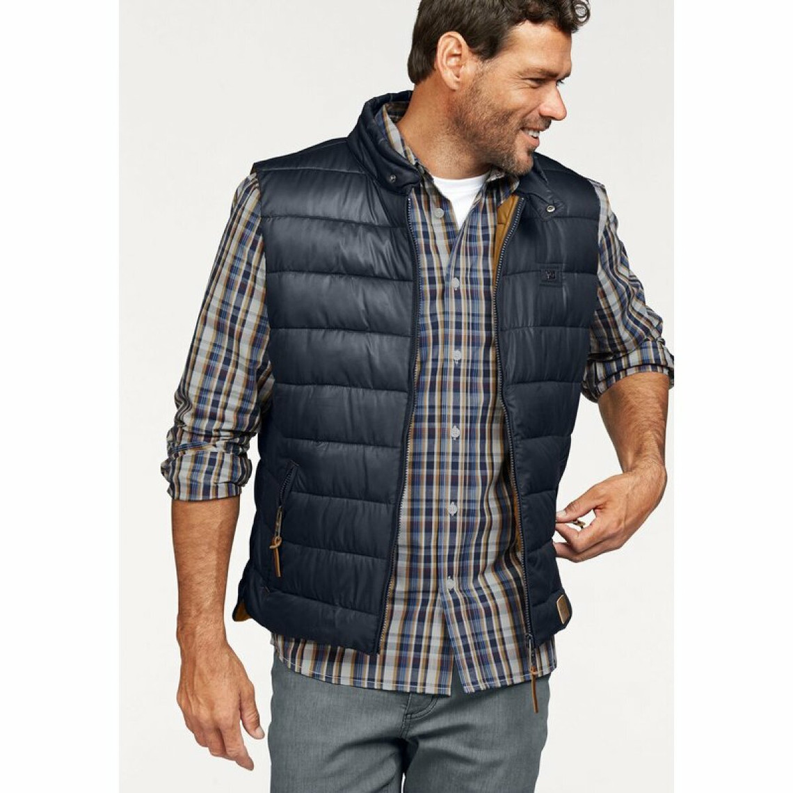 veste-sans-manche-511jjg-1.jpg Veste sans manche matelassée homme MAN'S WORLD Bleu – Image 1