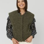 Veste sans manches Vert kaki | BZB
