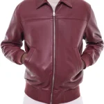 Blouson Cuir Homme Fursac : Vestes & Manteaux Homme