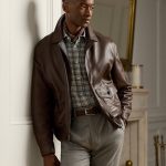 Cuir Jacket Chemise Veste Cuir Homme Avec Chemise Vestes Manteaux Cuir Pour Hommes Ralph Lauren®