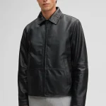 Blouson en cuir Kellan, noir sur la boutique en ligne Strellson