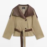 Vestes en cuir femme Massimo Dutti FR
