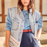 Veste en jean Jean clair