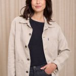 Corensi naturelle Veste en jeans Femme 100% Lin, Fabriquée en France – Le Gaulois Jeans
