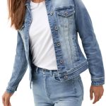 veste en jean femme